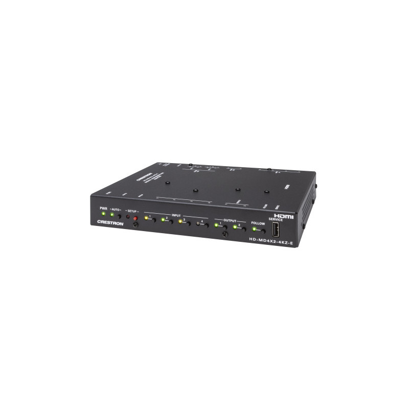 Crestron 4X2 4K60 4:4:4 Hdr Av Switcher (HD-MD4X2-4KZ-E) 651 | APLIUM