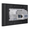 Crestron 7 In. Room Scheduling Touch Screen, Black Smooth, I | APLIUM