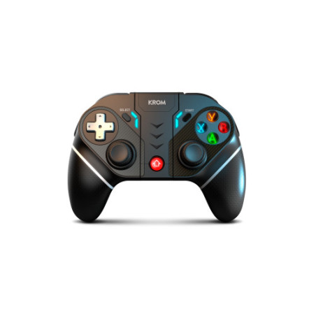Krom KEXAL Negro, Rojo, Blanco Bluetooth/USB Gamepad Analógi | APLIUM