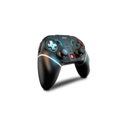 Krom KEXAL Negro, Rojo, Blanco Bluetooth/USB Gamepad Analógi | APLIUM