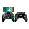 Krom KEXAL Negro, Rojo, Blanco Bluetooth/USB Gamepad Analógi | APLIUM