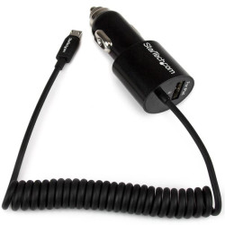 Dual Port Car Charger - Micro USB+USB
