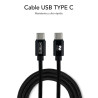 SUBBLIM CARGADOR ULTRA RAPIDO 2xUSB DE PARED PD25W+QC3.0+Cab | APLIUM
