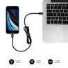 SUBBLIM CARGADOR ULTRA RAPIDO 2xUSB DE PARED PD25W+QC3.0+Cab | APLIUM