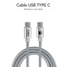 SUBBLIM CARGADOR ULTRA RAPIDO 2xUSB DE PARED PD25W+QC3.0+Cab | APLIUM