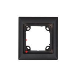 Mobotix Single Frame, Black (P/N:MX-OPT-FRAME-1-EXT-BL) | APLIUM
