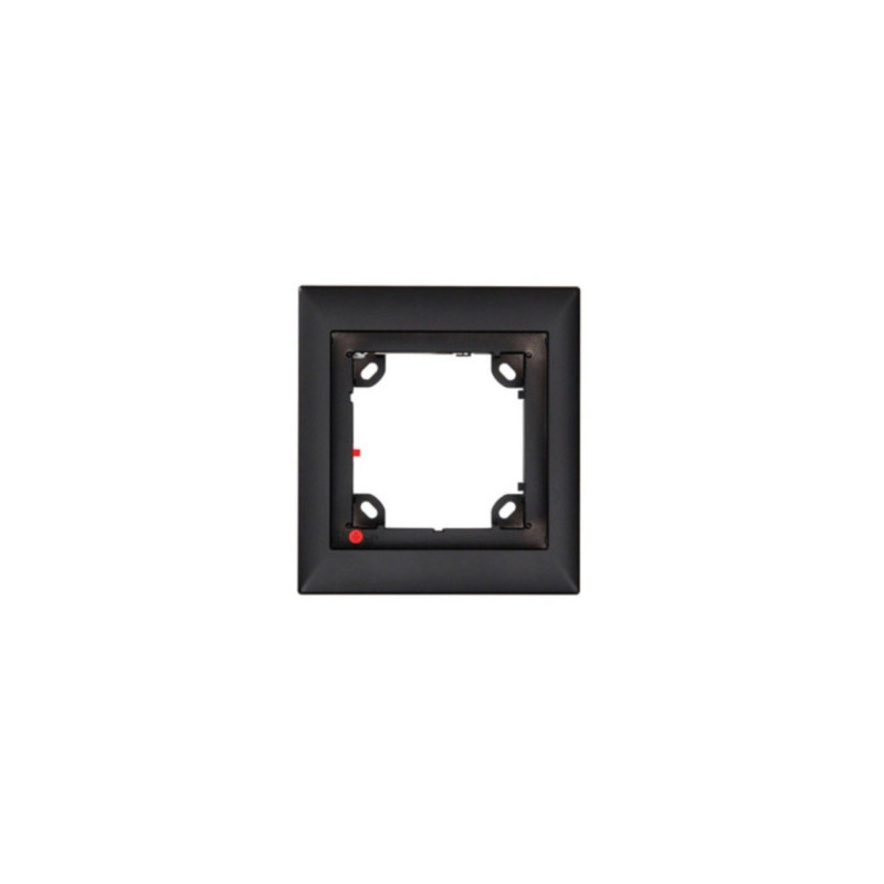 Mobotix Single Frame, Black (P/N:MX-OPT-FRAME-1-EXT-BL) | APLIUM