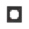 Mobotix Single Frame, Black (P/N:MX-OPT-FRAME-1-EXT-BL) | APLIUM