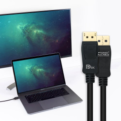 Nanocable Cable DISPLAYPORT 1.4 CERTIFICADO VESA, DP/M – DP/ | APLIUM