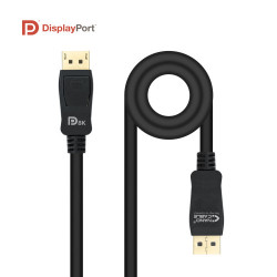 Nanocable Cable DISPLAYPORT 1.4 CERTIFICADO VESA, DP/M – DP/ | APLIUM