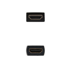 Nanocable Cable HDMI 2.0 Prolongador A/M-A/H, Negro, 1 m | APLIUM