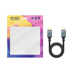 Nanocable Cable HDMI 2.1 IRIS 8K A/M-A/M, Negro, 0.5 m | APLIUM