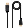 Nanocable Cable Conversor DISPLAYPORT a HDMI, DP/M - HDMI/M, | APLIUM