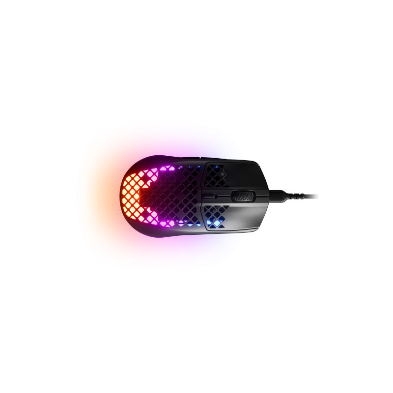 Steelseries Aerox 3 ratón mano derecha USB Tipo C Óptico 850 | APLIUM