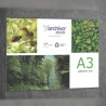 PORTAFOLLETOS MURAL PREMIUM A3 HORIZONTAL ADHESIVO 420x300MM | APLIUM