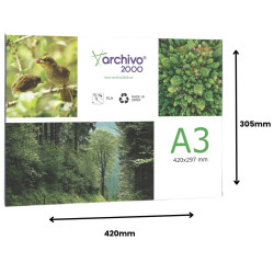 PORTAFOLLETOS MURAL PREMIUM A3 HORIZONTAL ADHESIVO 420x300MM | APLIUM