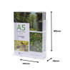 PORTAFOLLETOS MURAL PREMIUM A5 VERTICAL 45x175x180MM ARCHIVO | APLIUM