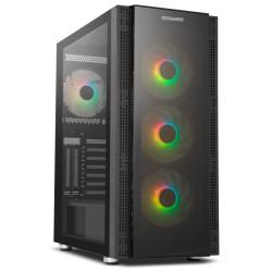 Nox Caja Atx Hummer Horus. Semitorre. Argb. Frontal Y Latera | APLIUM