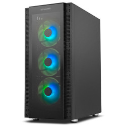 Nox Caja Atx Hummer Horus. Semitorre. Argb. Frontal Y Latera | APLIUM