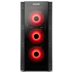 Nox Caja Atx Hummer Horus. Semitorre. Argb. Frontal Y Latera | APLIUM