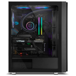 Nox Caja Atx Hummer Horus. Semitorre. Argb. Frontal Y Latera | APLIUM