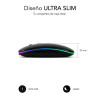 Ratón Óptico Inalámbrico 2.4G Y Bt Rgb LED Dual Flat Mouse B | APLIUM
