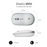 Ratón Óptico Inalámbrico Wireless Mini Mouse Silver | APLIUM