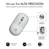 Ratón Óptico Inalámbrico Wireless Mini Mouse Silver | APLIUM
