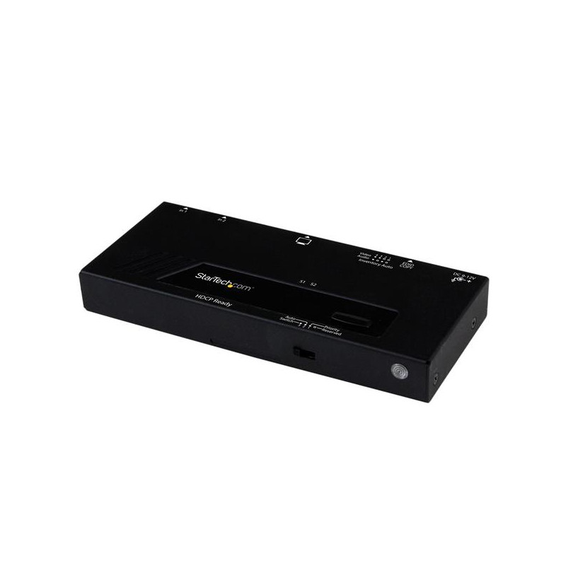 2 Port HDMI Switch w/Automatic Priority