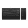 3Dconnexion Keyboard Pro with Numpad teclado USB Negro | APLIUM