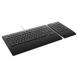 3Dconnexion Keyboard Pro with Numpad teclado USB Negro | APLIUM
