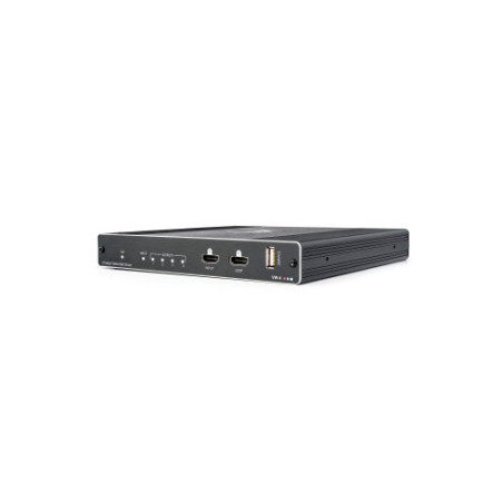 Kramer Electronics VW-4 procesador de pared de vídeo Negro | APLIUM