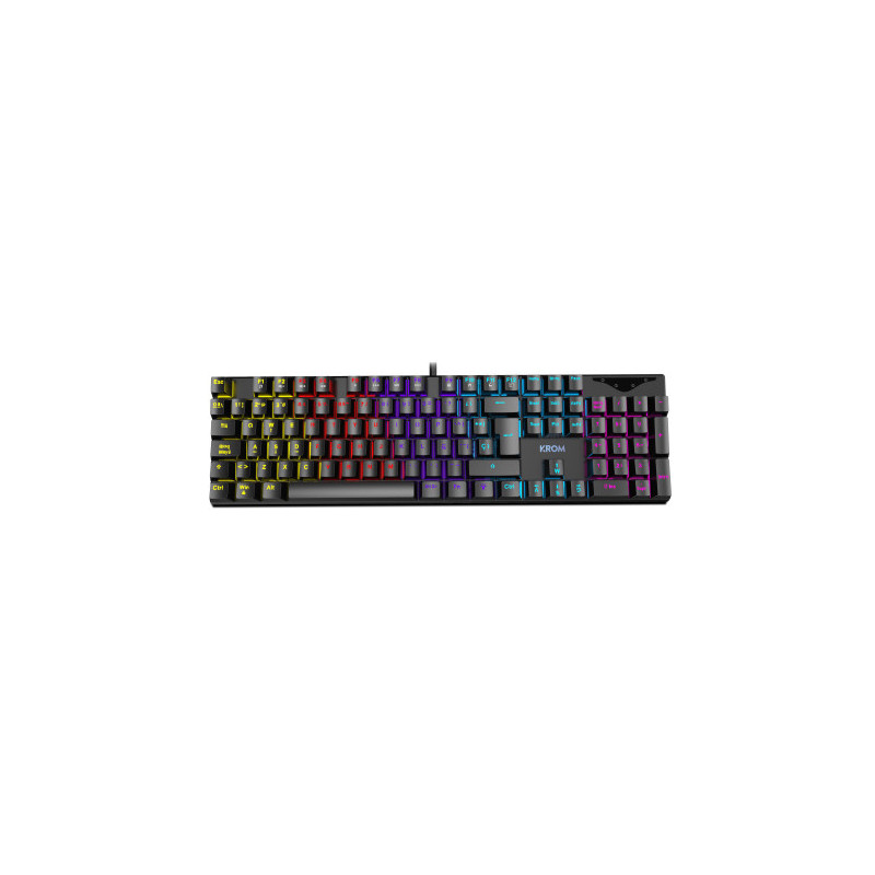Krom Teclado Gaming Kasic. Mecanico. Teclas Retroiluminadas | APLIUM