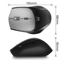 Ewent EW3245 ratón mano derecha Bluetooth Óptico 2400 DPI | APLIUM