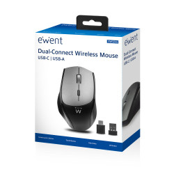 Ewent EW3245 ratón mano derecha Bluetooth Óptico 2400 DPI | APLIUM