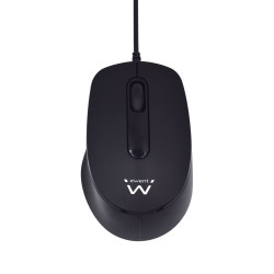 Ewent EW3159 ratón Ambidextro USB tipo A Óptico 1000 DPI | APLIUM