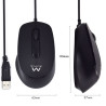 Ewent EW3159 ratón Ambidextro USB tipo A Óptico 1000 DPI | APLIUM