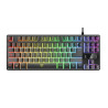 Trust GXT 833 Thado teclado USB Español Negro, Plata | APLIUM