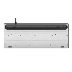 Trust GXT 833 Thado teclado USB Español Negro, Plata | APLIUM