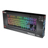 Trust GXT 833 Thado teclado USB Español Negro, Plata | APLIUM