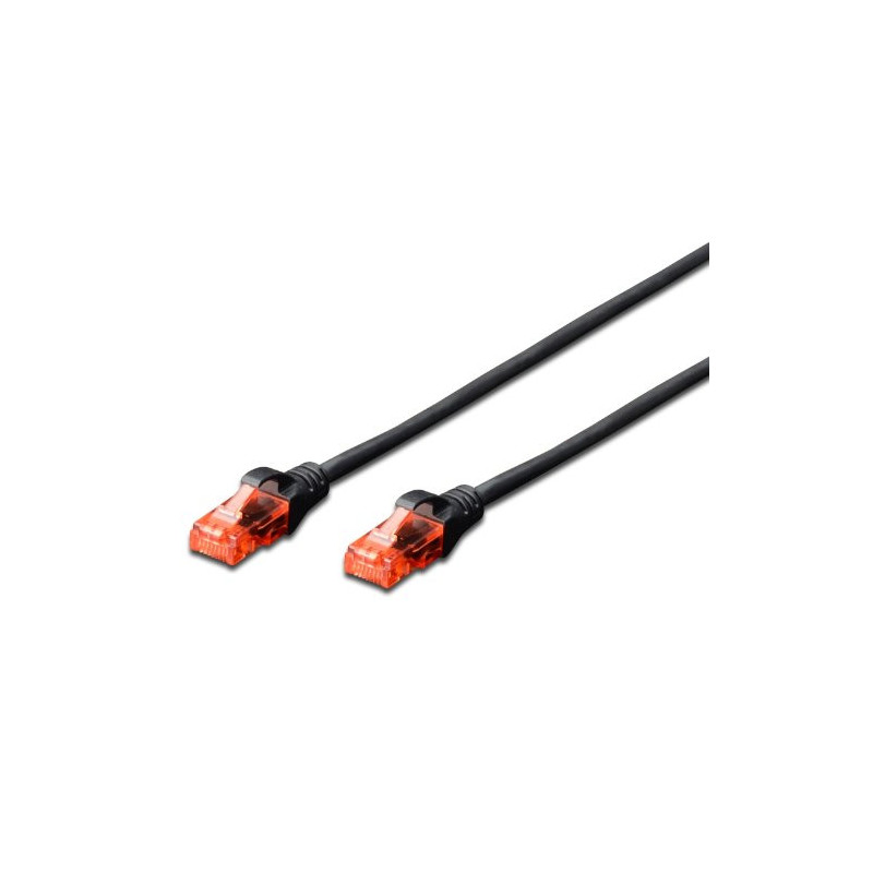 Ewent EW-6U-010 cable de red Negro 1 m Cat6 U/UTP (UTP) | APLIUM