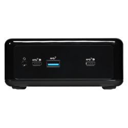 Asrock NUC BOX-1115G4 0,6 l tamaño PC Negro Altavoces incorp | APLIUM