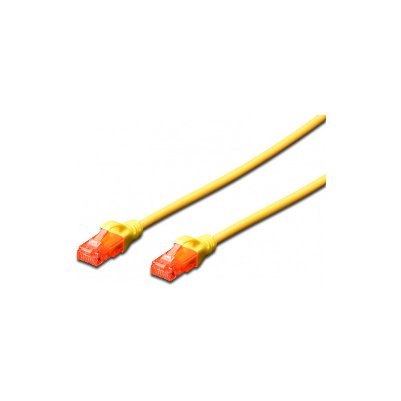 Ewent EW-6U-050 cable de red Amarillo 5 m Cat6 U/UTP (UTP) | APLIUM