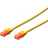 Ewent EW-6U-050 cable de red Amarillo 5 m Cat6 U/UTP (UTP) | APLIUM