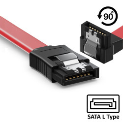 Ewent EC1515 cable de SATA 0,7 m SATA 7-pin Rojo | APLIUM