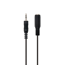 Ewent EC1653 cable de audio 10 m 3,5mm Negro | APLIUM