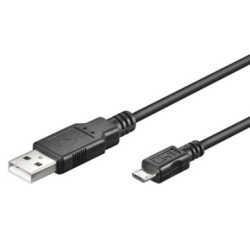 Ewent 1.8m USB A/mirco USB B cable USB 1,8 m USB 2.0 Micro-U | APLIUM