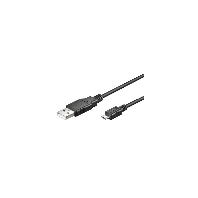 Ewent 1.8m USB A/mirco USB B cable USB 1,8 m USB 2.0 Micro-U | APLIUM
