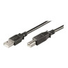 Ewent EW-UAB-010 cable USB 1 m USB 2.0 USB B USB A Negro | APLIUM