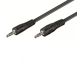 Ewent EW-220101-050-N-P cable de audio 5 m 3,5mm Negro | APLIUM